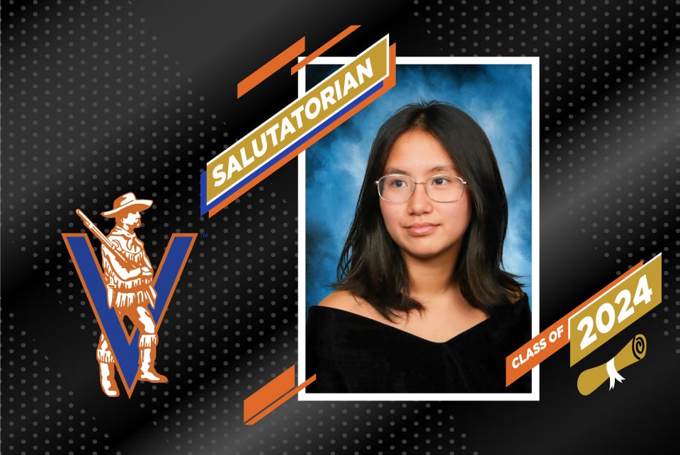 co-salutatorian 2024 Alyssa Vu from Bowie High School