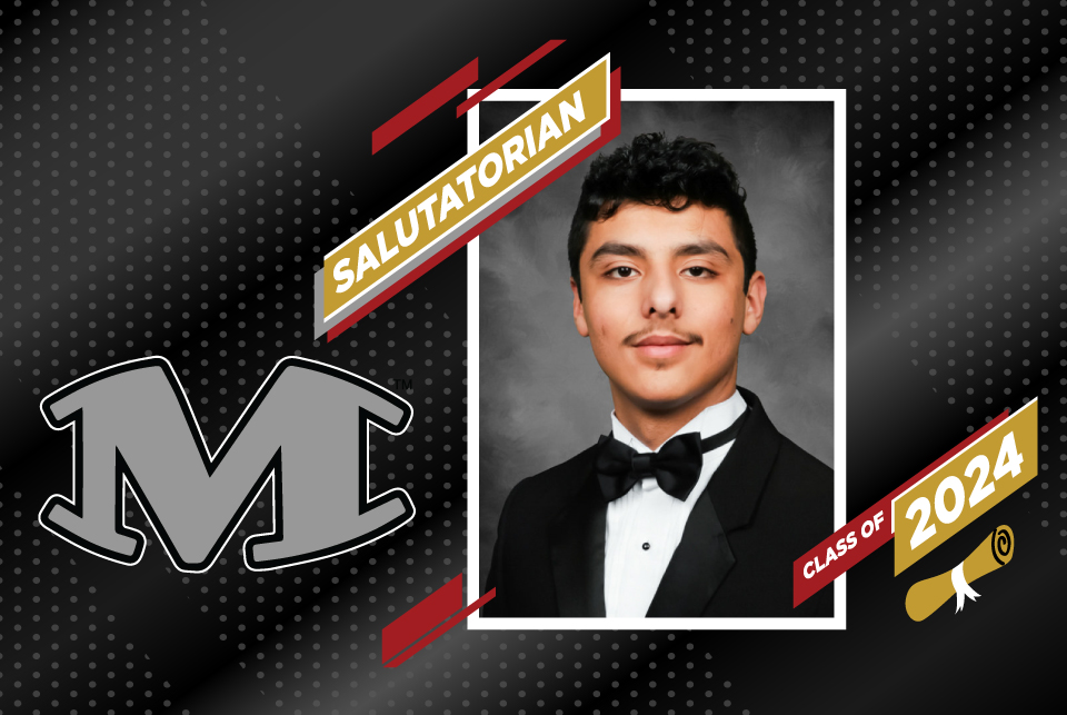 saluatatorian 2024 from Martin High School,  Emilio Reza