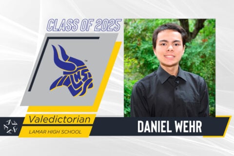 Lamar HS 2025 valedictorian shares memories and advice