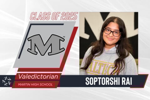 Martin HS 2025 valedictorian shares memories and advice