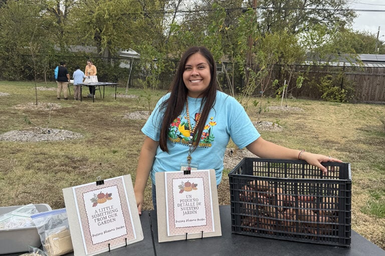 Crow Leadership Academy Garden Club celebrates harvest