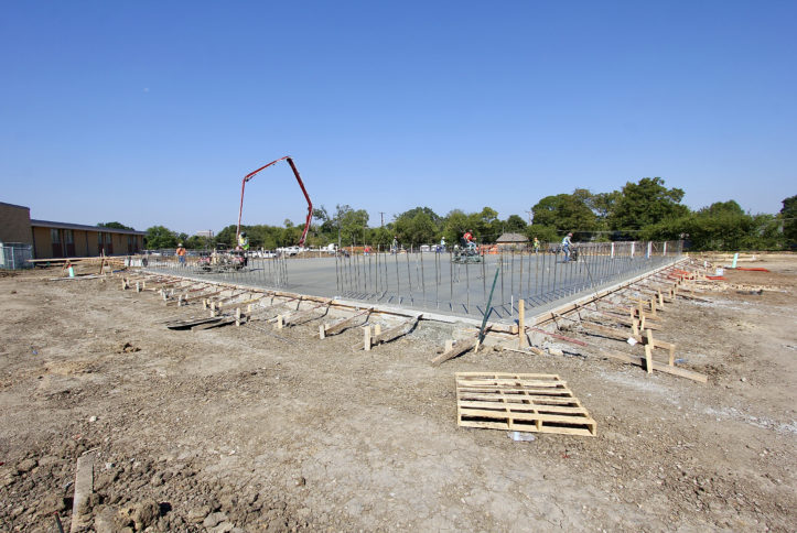 Crow Academy construction