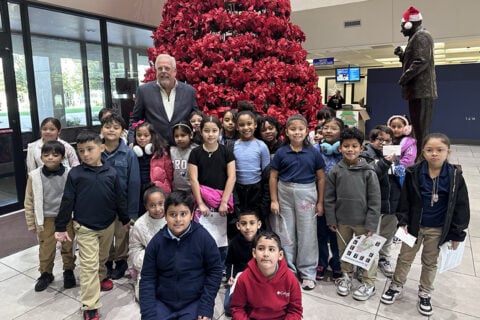 Crow Leadership Academy students learn through experiences at City Hall and Mission Arlington