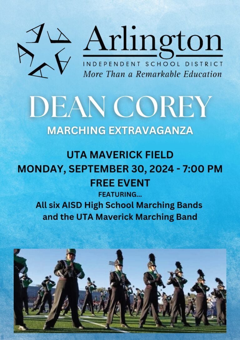 Dean Corey Marching Extravaganza Poster