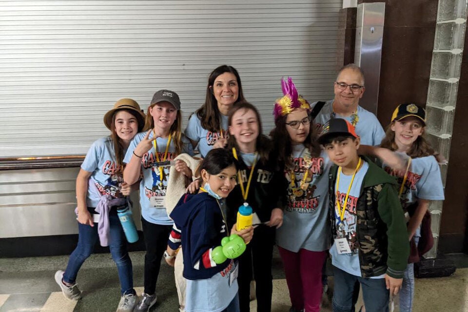 Destination IMagination - corey team Corey Academy students at Destination Imagination
