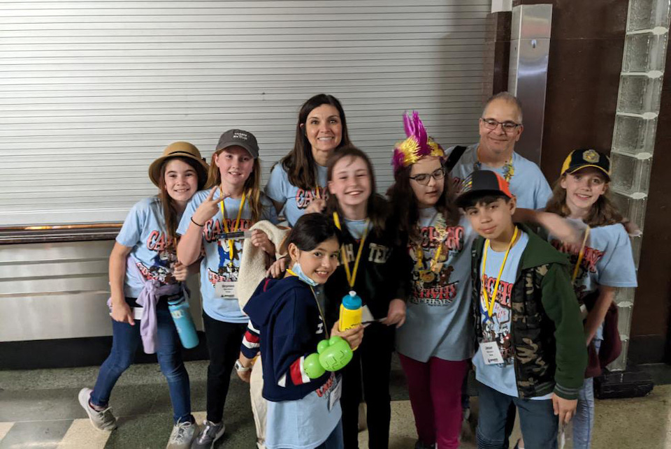 Corey Academy students at Destination Imagination