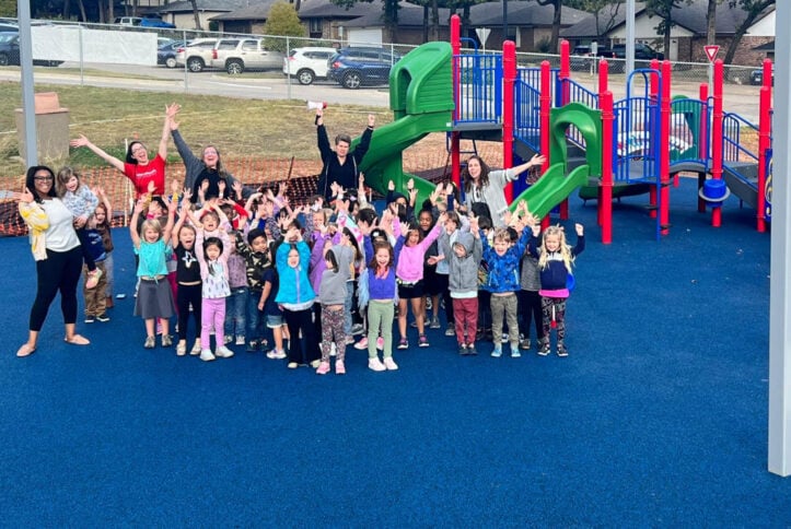 New playgrounds at Ditto Elementary