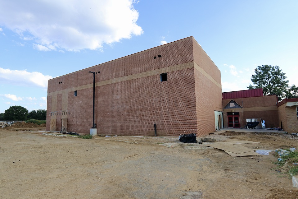 Duff Elementary's new gym addition is nearly complete