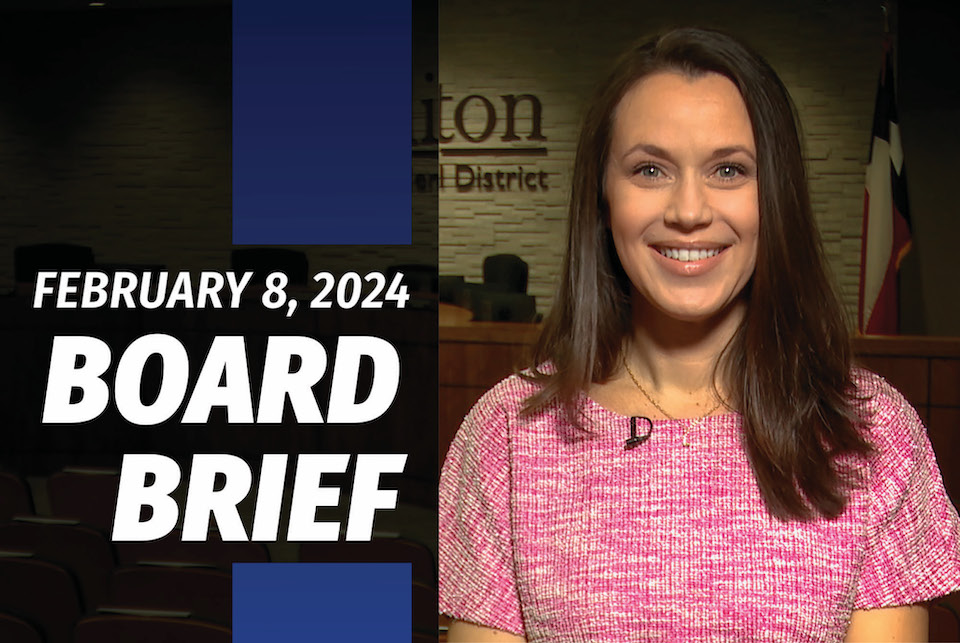 Watch Board Brief from trustee meeting on Feb. 8, 2024