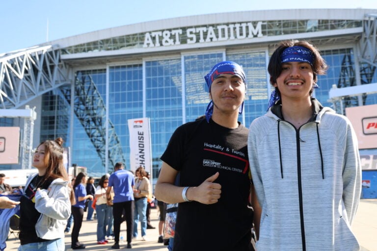 Arlington ISD students explore careers at Grand Prix of Arlington