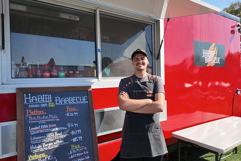 Recent grad's Habibi Barbecue gains statewide attention