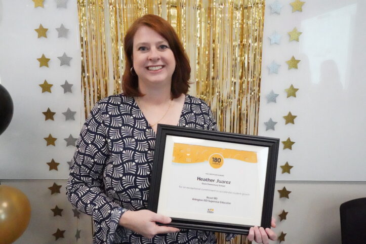 Heather Juarez wins Read 180 award