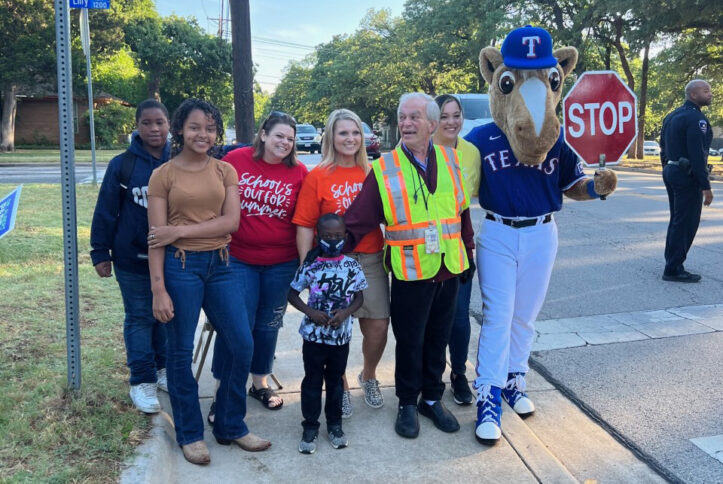 Surprise for South David crossing guard