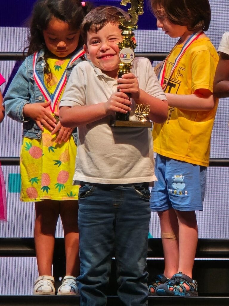 Pre-K students show off science projects at Pre-K STEM Fair