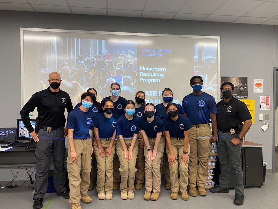 Arlington police officers teach police academy students about hate crimes