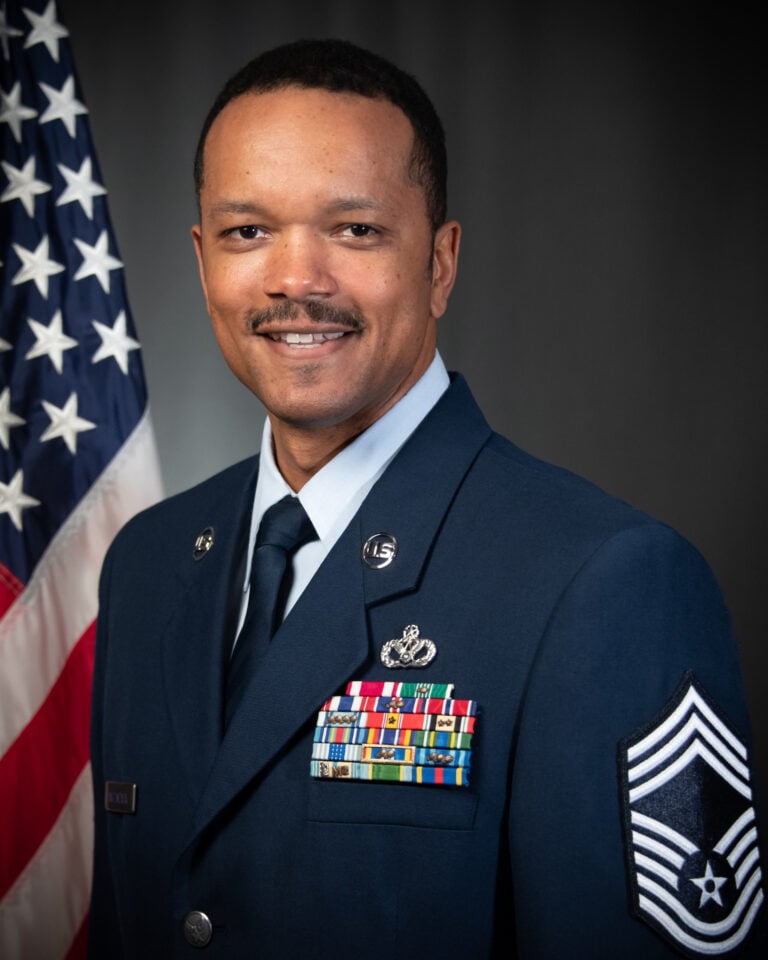 Chief Master Sgt. Chris Arceneaux