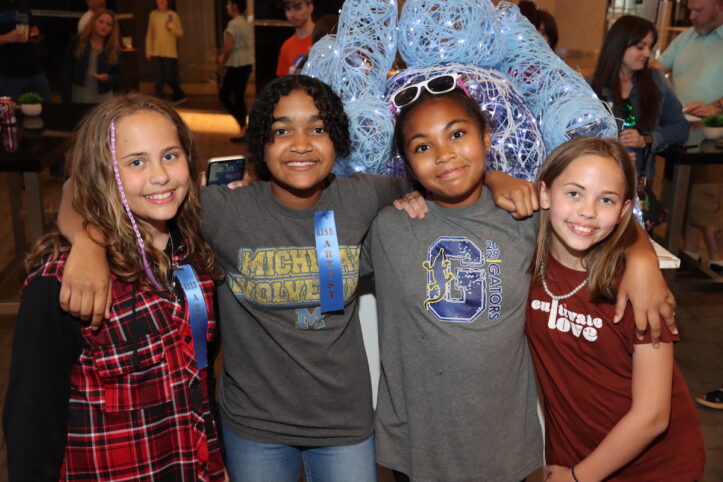 Students display artwork at AT&T Stadium