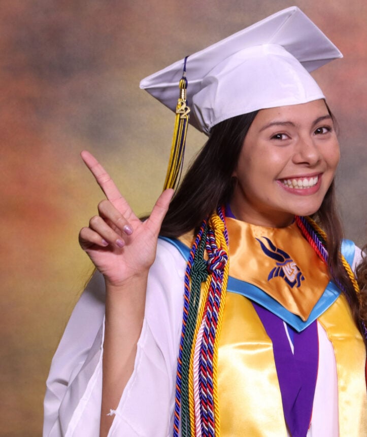 Salutatorian Reflects on High School with Cords and Stoles