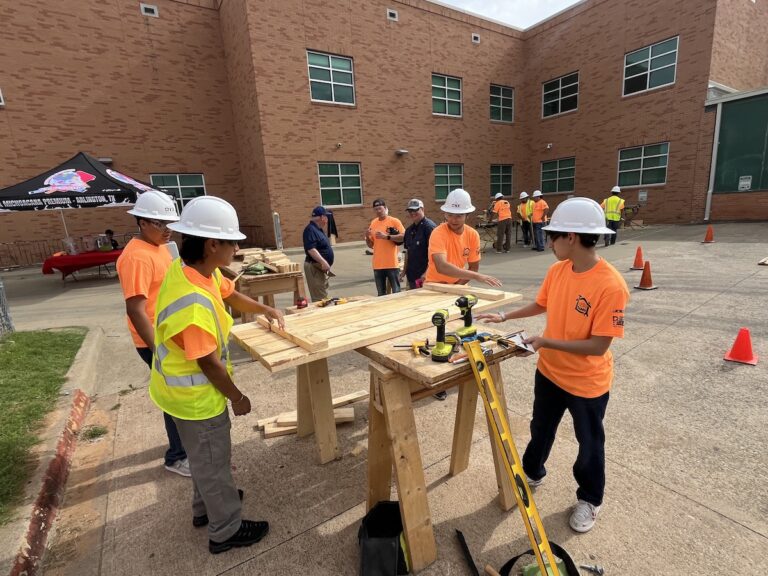 Building skills - Arlington High School's first-ever Trades Competition