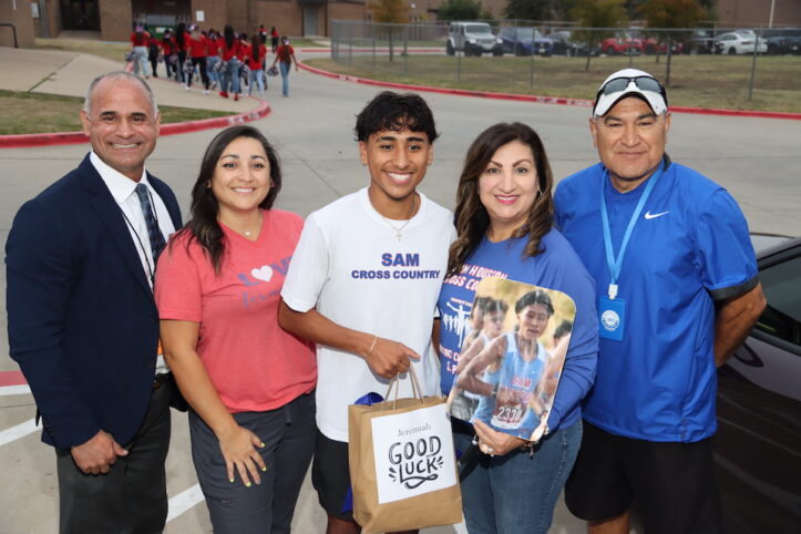 Sam Houston High School cross country runner Jeremiah Barrera heading to state