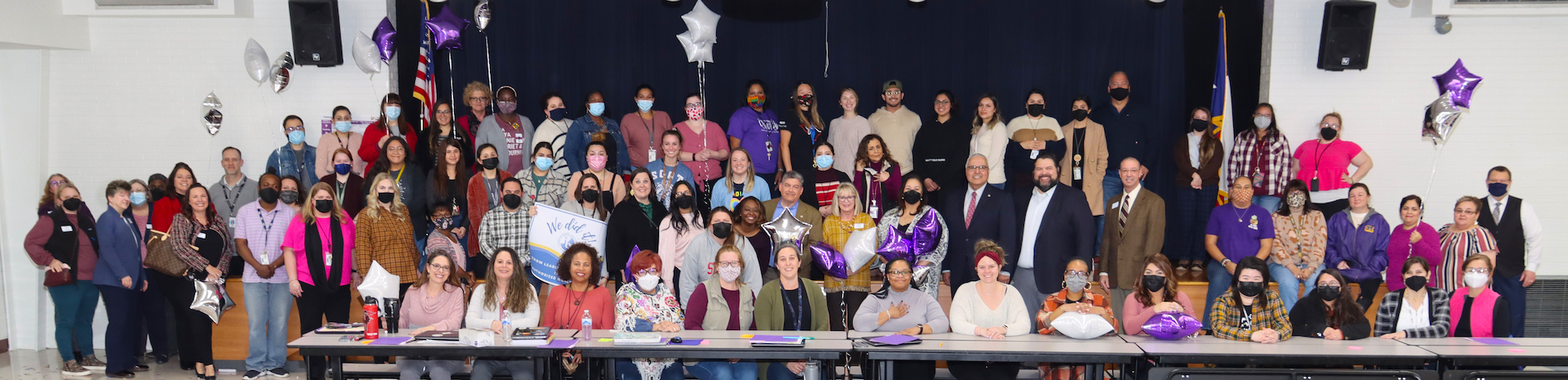 Crow staff celebrate IB recognition