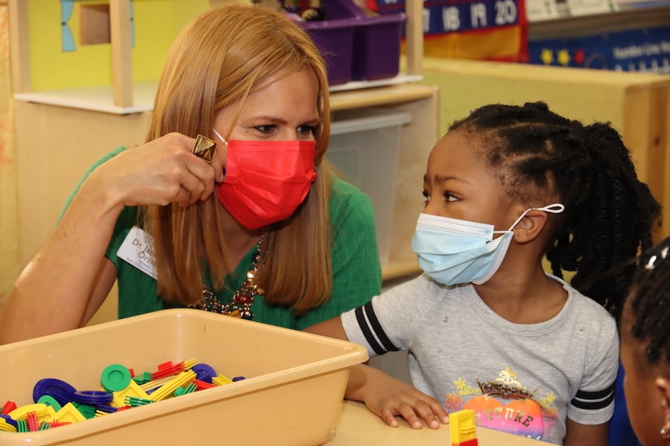 It's not too late for register for pre-K. Dr. Orsini visits pre-K at Bebensee Elementary.