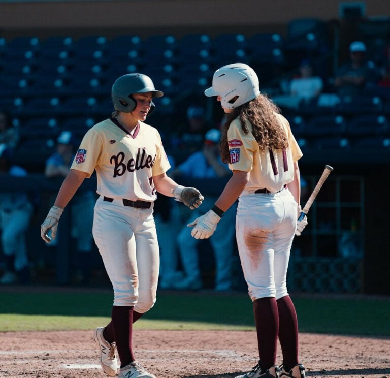 Abby Moore at the All American Womens Baseball Classic