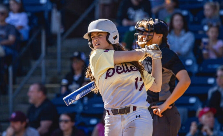 Abby Moore at the All American Womens Baseball Classic