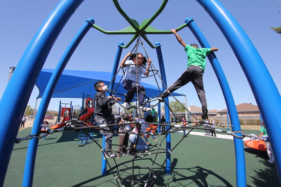 New playground at Pearcy STEM Academy