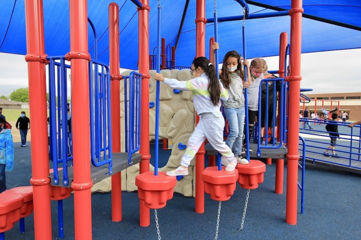 New playgrounds at Bebensee Elementary