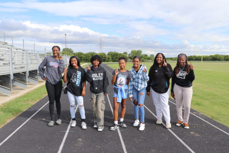 Junior Olympics - Arlington ISD track and field athletes