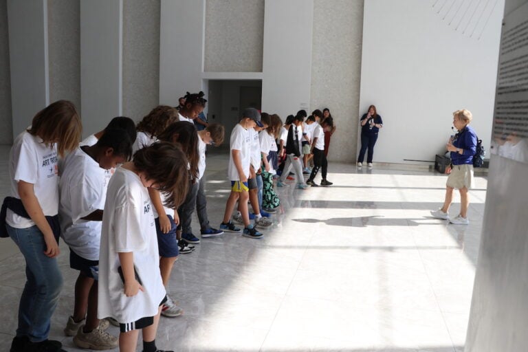art tour at AT&T Stadium for Wimbish fifth graders