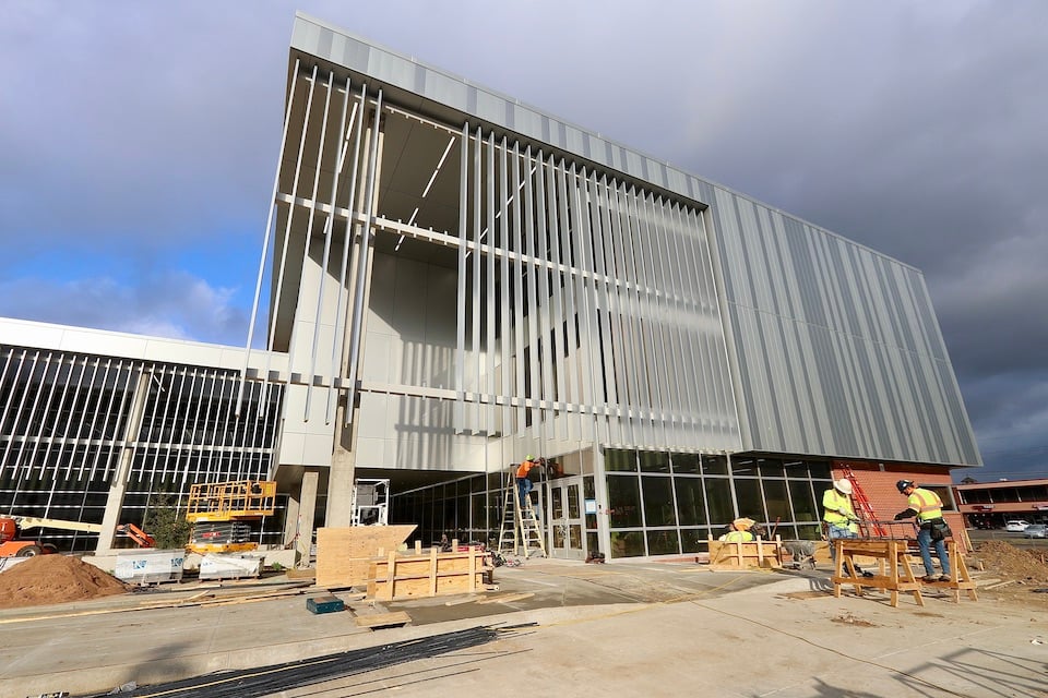 See inside the Arlington High School addition