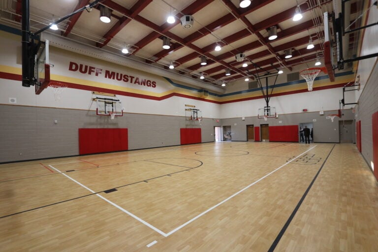 Duff Elementary's new gym