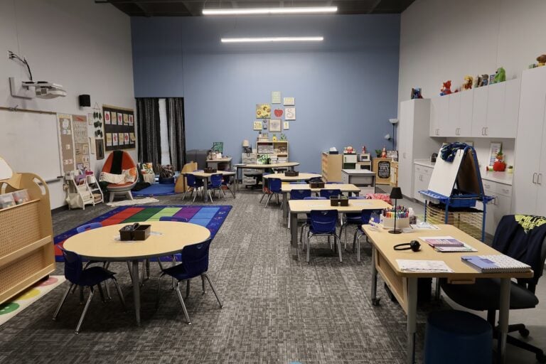 New pre-k classroom at Miller Elementary
