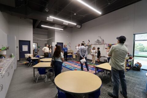Citizens Bond Oversight Committee tours construction progress at Miller Elementary   