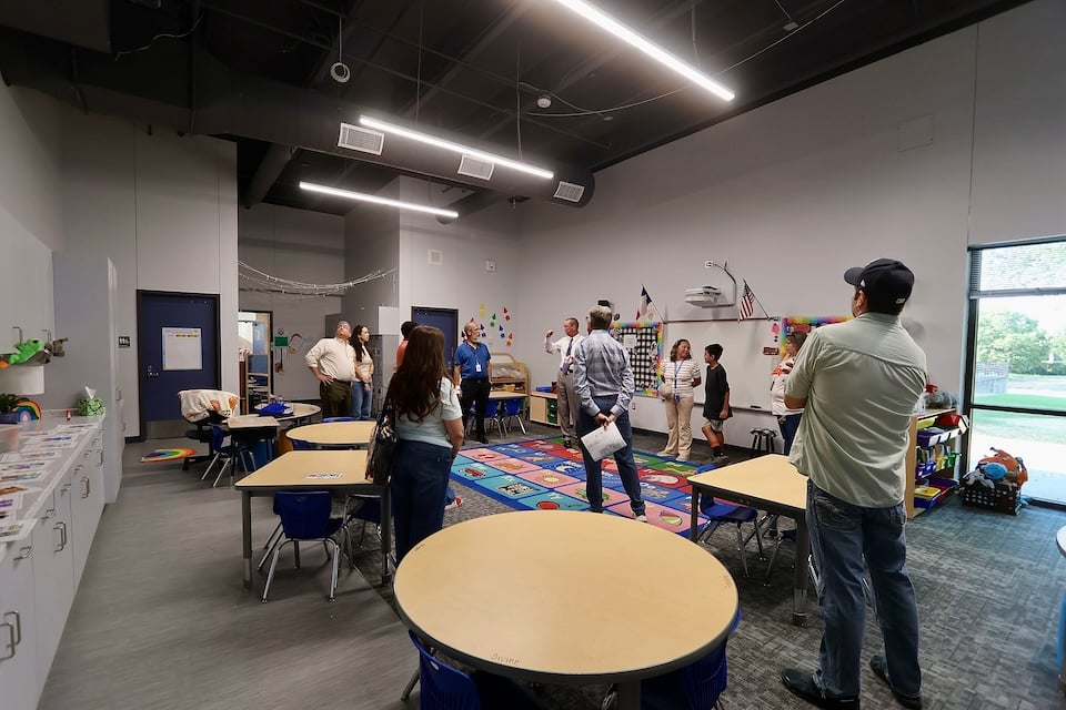 Citizens Bond Oversight Committee tours construction progress at Miller Elementary   