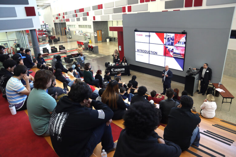 Canon SPARC program introduced to students at the CTC