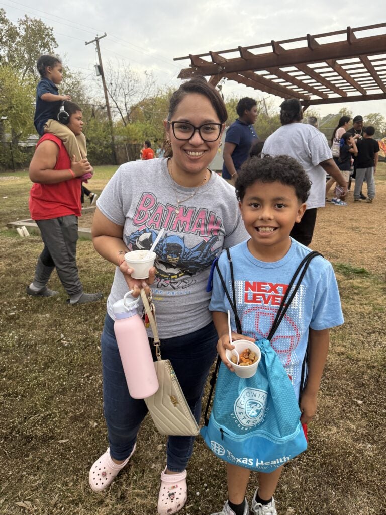 Crow Leadership Academy Garden Club celebrates harvest