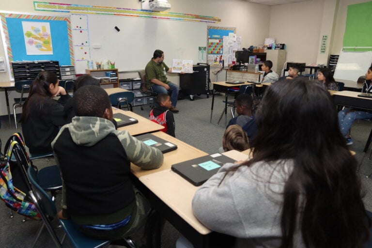 Reading Rocks event at Crouch Elementary