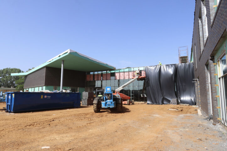 Webb Elementary construction