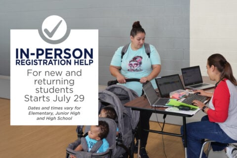 In-person registration dates announced for 2025-2026 school year