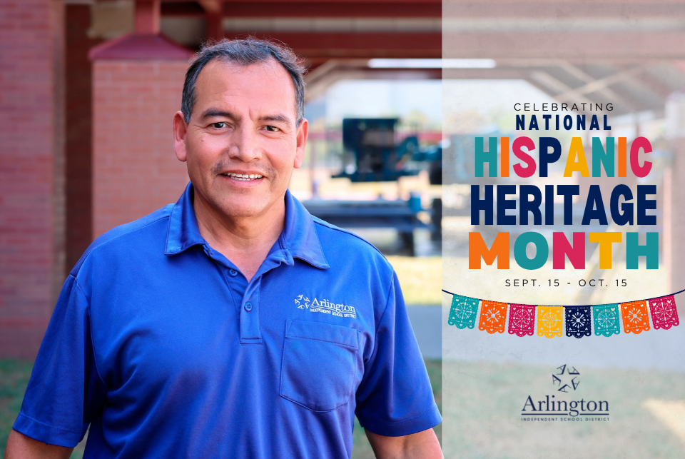 Jaime Aguilar shares his Hispanic heritage