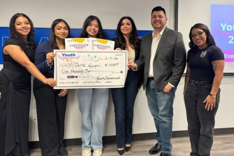 Martin senior earns scholarship through practicum at Marquez Bakery