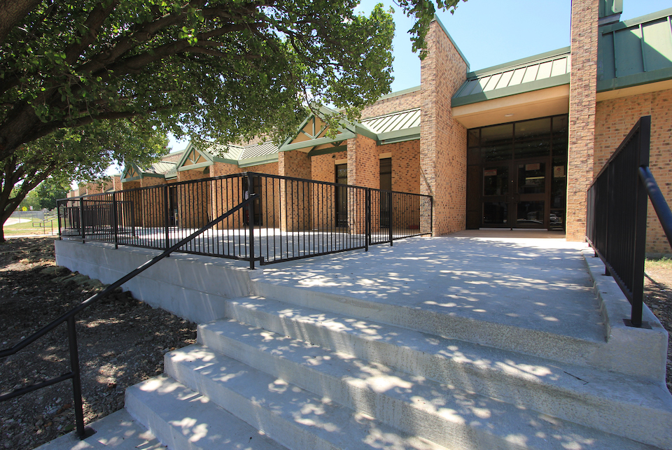 Johns Elementary pre-k patio