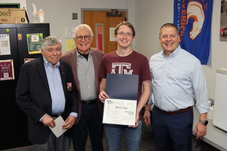 Josh Ogg Martin STEM teacher named FW Air and Space Forces Teacher of the Year - Josh Ogg