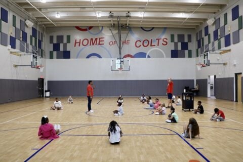 New gyms open at Key and Pope elementary schools