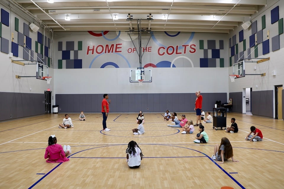 New gyms open at Key and Pope elementary schools