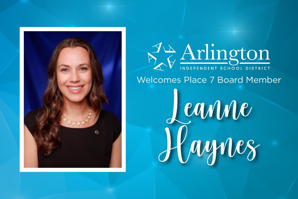 Haynes, Leanne, new Arlington ISD board member