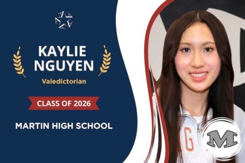 Martin High School valedictorian shares memories and advice - Kaylie Nguyen